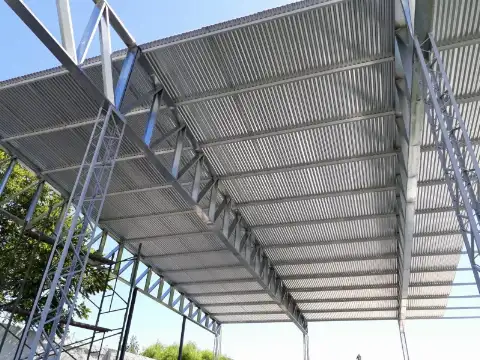 Cerchas de hierro galvanizado para galpones