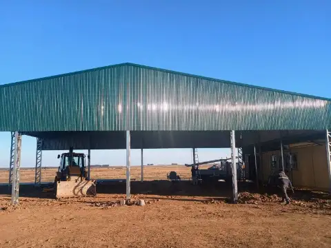 Galpón para maquinaria agrícola